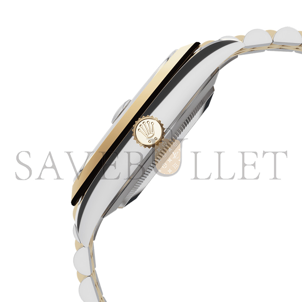 R*l*x datejust 41 oyster, 41 mm, oystersteel and yellow gold watch 126303-0010